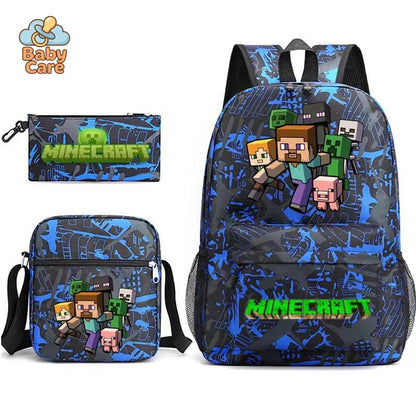 Cartable Minecraft Coloré Haute Qualité - photo 18