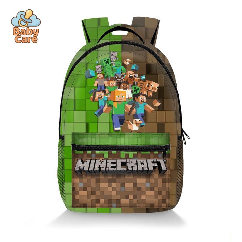 Cartable Minecraft Imprimé Intégral - photo 11