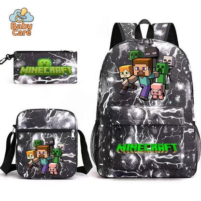 Cartable Minecraft Coloré Haute Qualité - photo 8