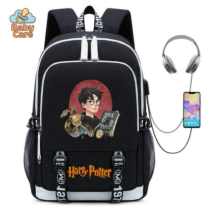 Cartable Harry Potter Imprimé Scènes du Film - utilisation en situation