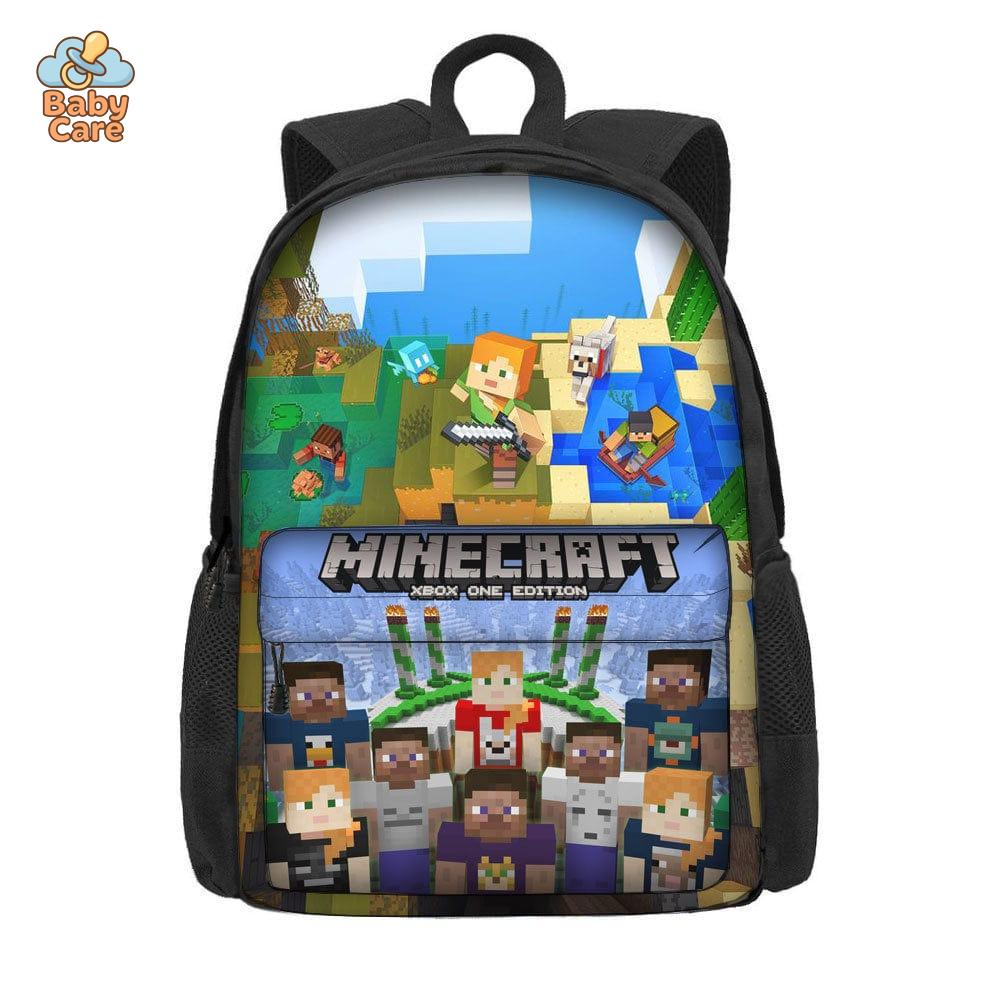Cartable Minecraft Scènes du Jeu - photo 10