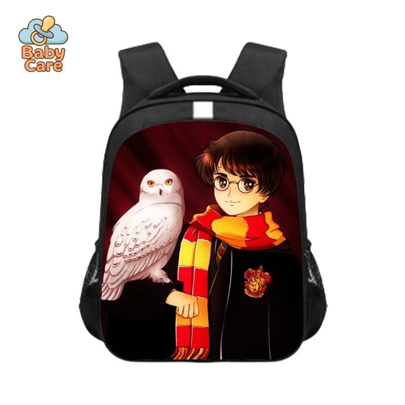 Cartable Harry Potter Imprimé Cartoon Art - zoom sur la matière