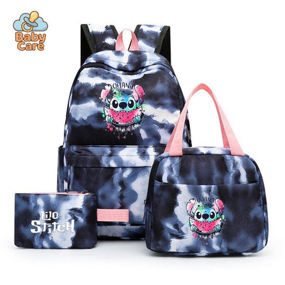 Cartable Stitch Imprimé Peace and Love - photo 31