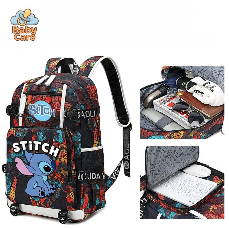 Cartable Stitch Renforcé Design Original - détail du produit