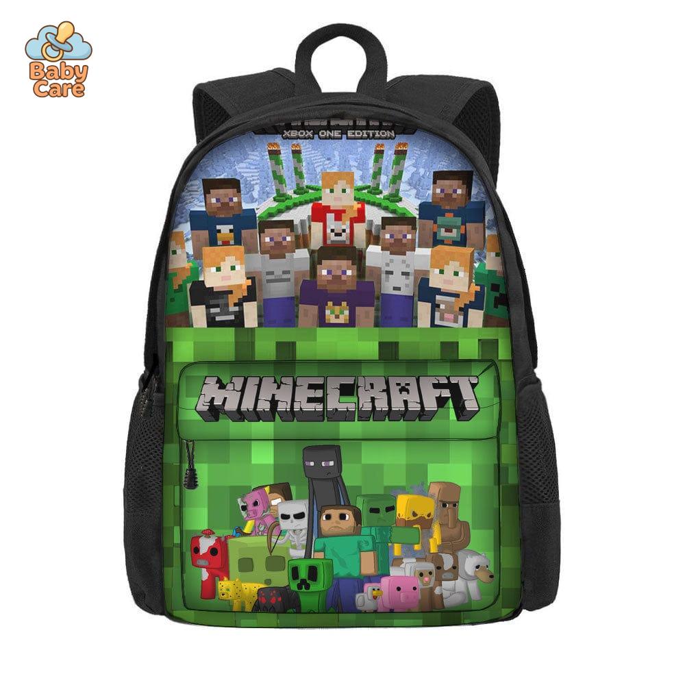 Cartable Minecraft Scènes du Jeu - packaging du produit