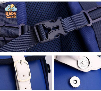 Cartable 34cm confort du dos - zoom sur la matière