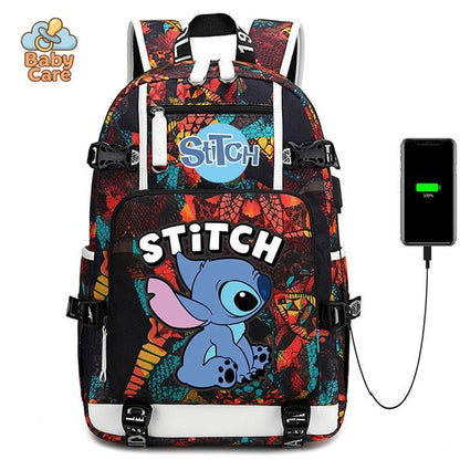 Cartable Stitch Renforcé Design Original - photo 27