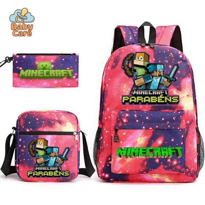 Cartable Minecraft Coloré Haute Qualité - photo 42