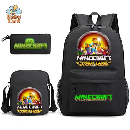 Cartable Minecraft Coloré Haute Qualité - photo 22