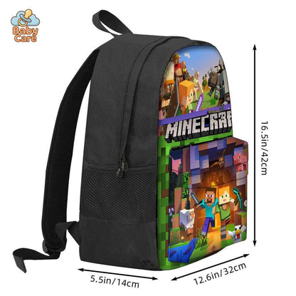 Cartable Minecraft Scènes du Jeu - zoom sur la matière