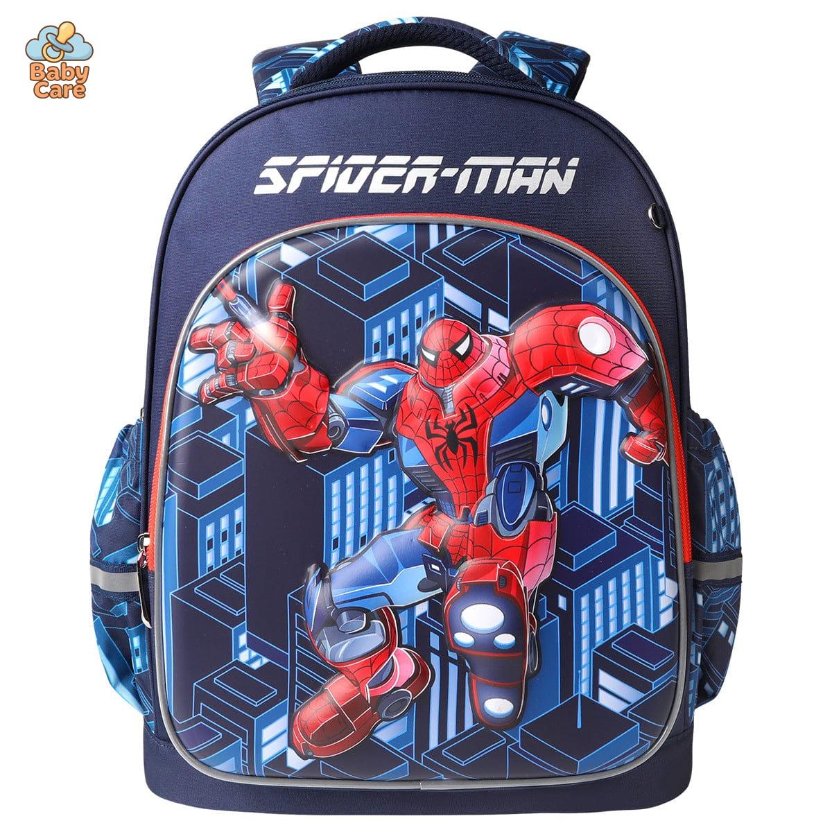 Cartable Spiderman Ultra Léger et Confortable - vue de profil