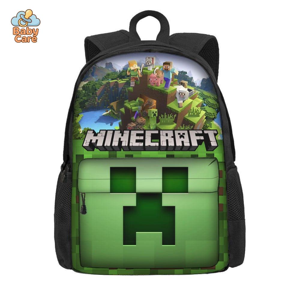 Cartable Minecraft Scènes du Jeu - photo lifestyle