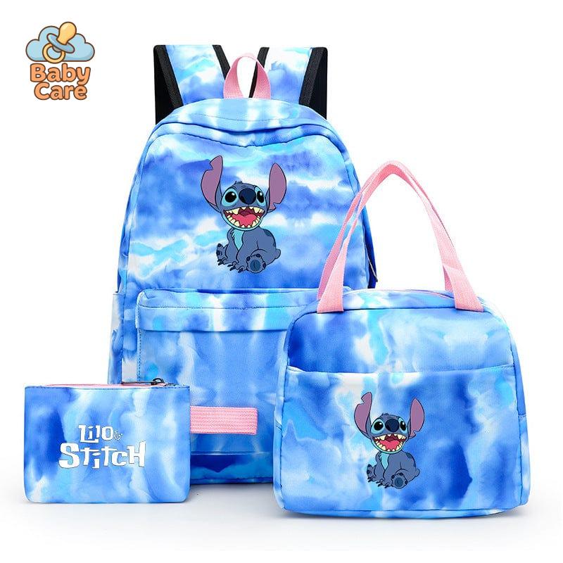Cartable Stitch Coloré avec Boite à Lunch et Trousse - photo 21