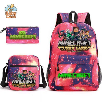 Cartable Minecraft Coloré Haute Qualité - photo 35