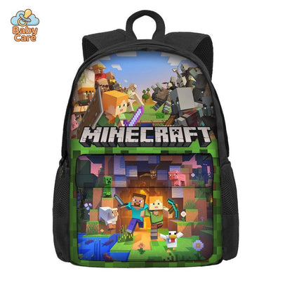 Cartable Minecraft Scènes du Jeu - photo 8
