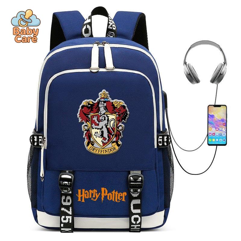 Cartable Harry Potter Imprimé Scènes du Film - vue de profil