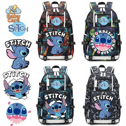 Cartable Stitch Renforcé Design Original - utilisation en situation