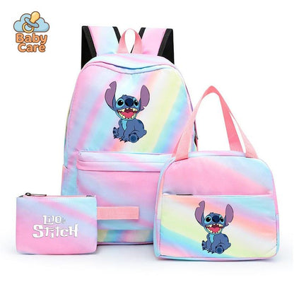 Cartable Stitch Imprimé Peace and Love - photo 16