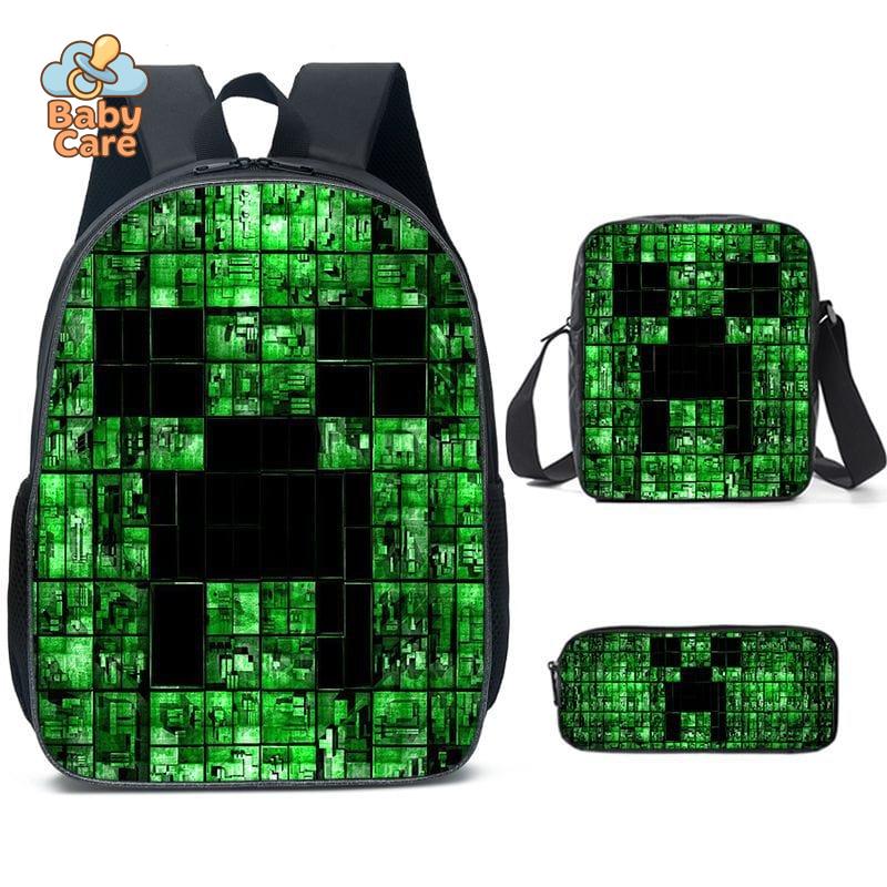 Cartable Minecraft Imprimé Jeu Vidéo - photo 14