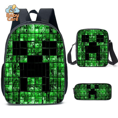 Cartable Minecraft Imprimé Jeu Vidéo - photo 14