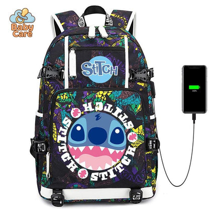 Cartable Stitch Renforcé Design Original - photo 21