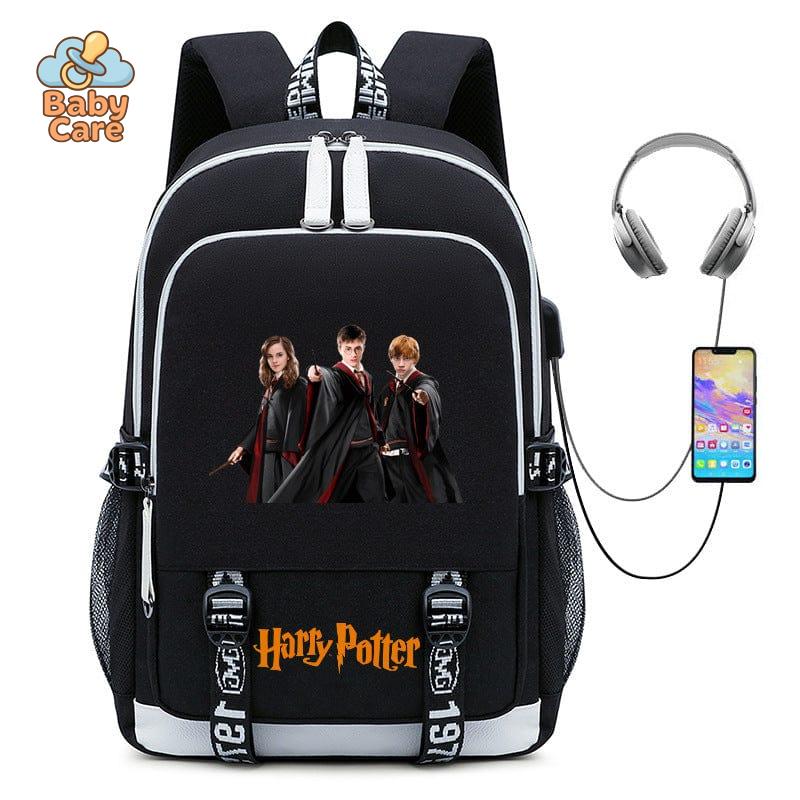 Cartable Harry Potter Imprimé Scènes du Film - zoom sur la matière