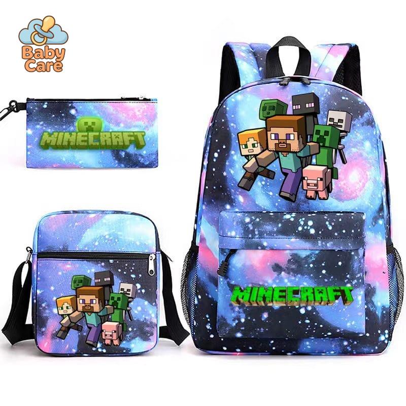 Cartable Minecraft Coloré Haute Qualité - packaging du produit