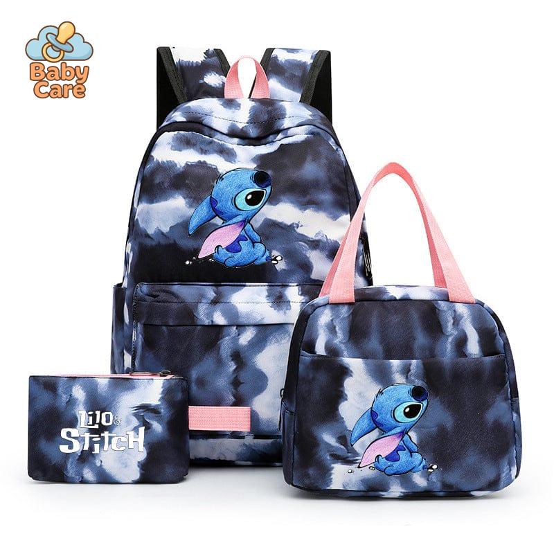 Cartable Stitch Imprimé Peace and Love - photo 14