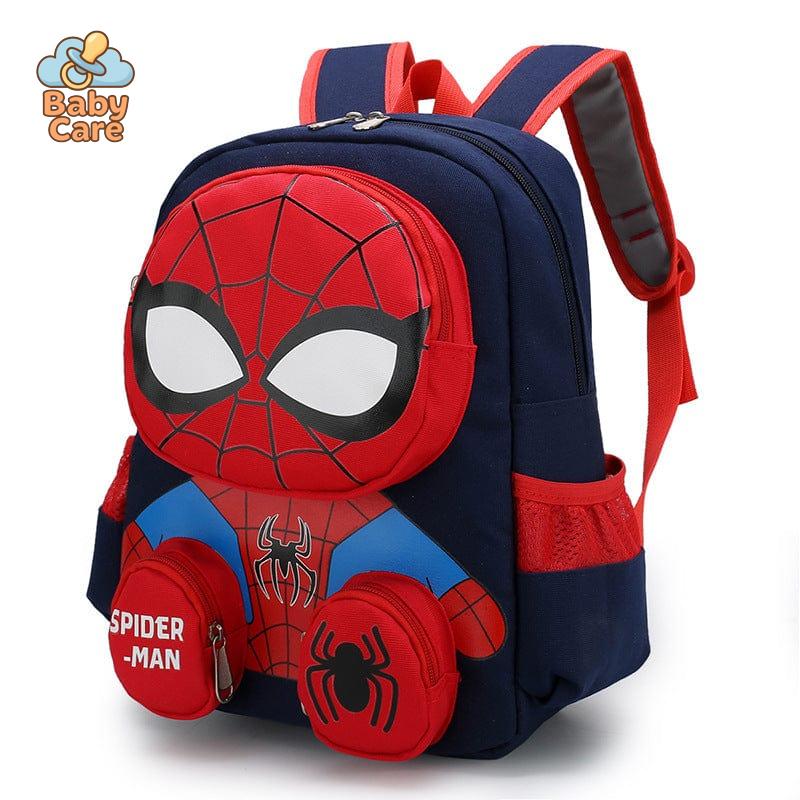 Cartable Spiderman 3D Poches Pratiques - utilisation en situation