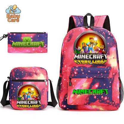 Cartable Minecraft Coloré Haute Qualité - photo 28