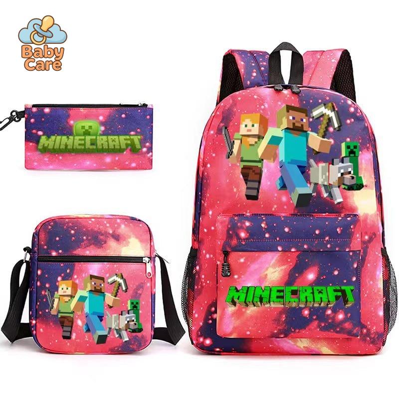 Cartable Minecraft Coloré Haute Qualité - photo 17