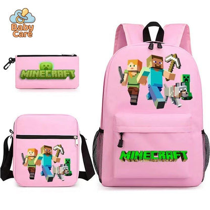 Cartable Minecraft Coloré Haute Qualité - photo 16
