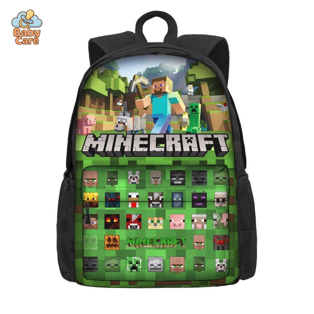 Cartable Minecraft Scènes du Jeu - utilisation en situation