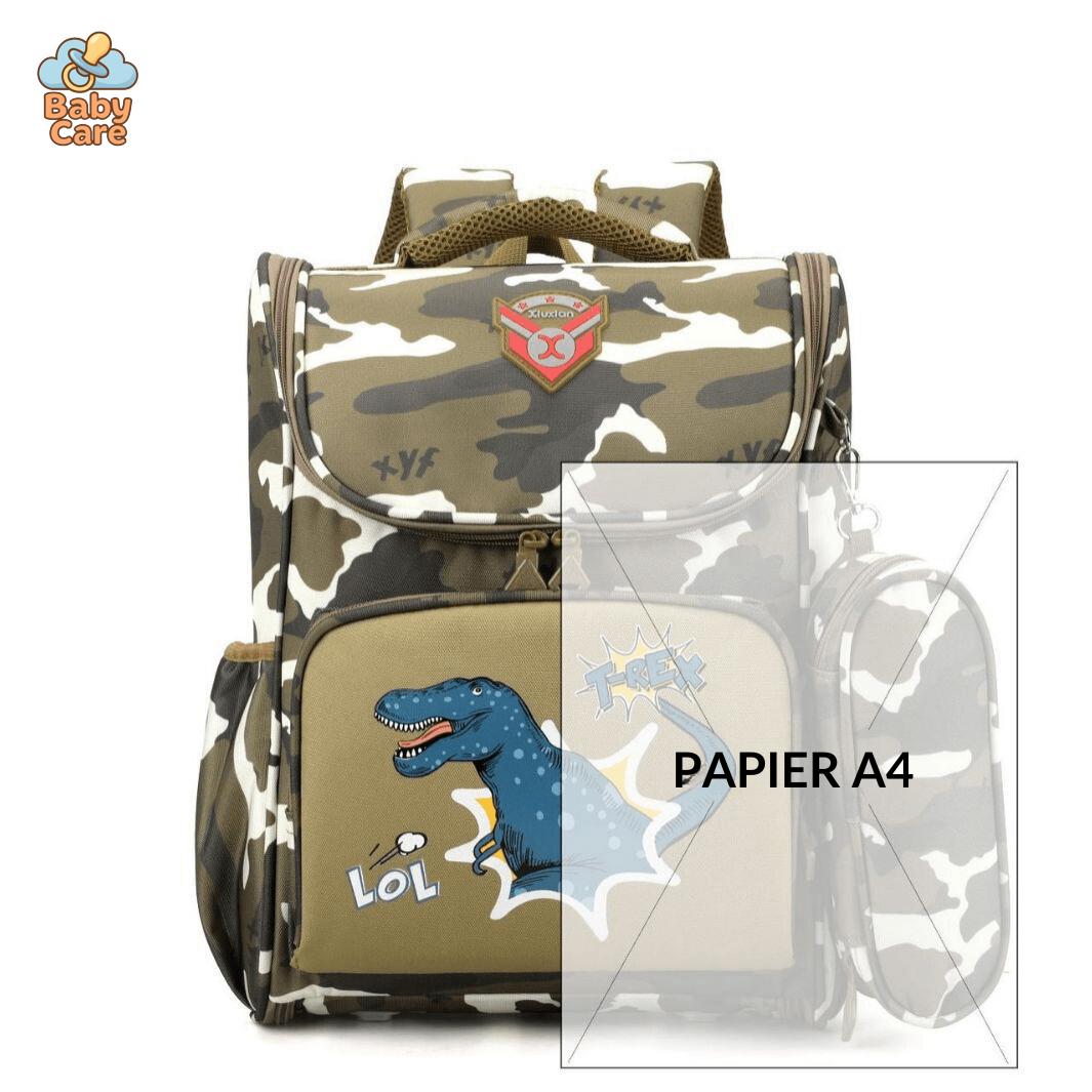 Cartable 39cm Dinosaure Aventure - packaging du produit