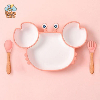 Assiette Silicone Bébé Crabe |  Baby Care - photo 8