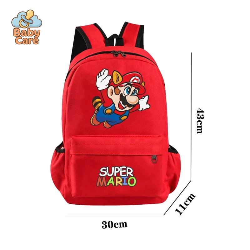 Cartable Mario Imprimé Coloré - détail du produit