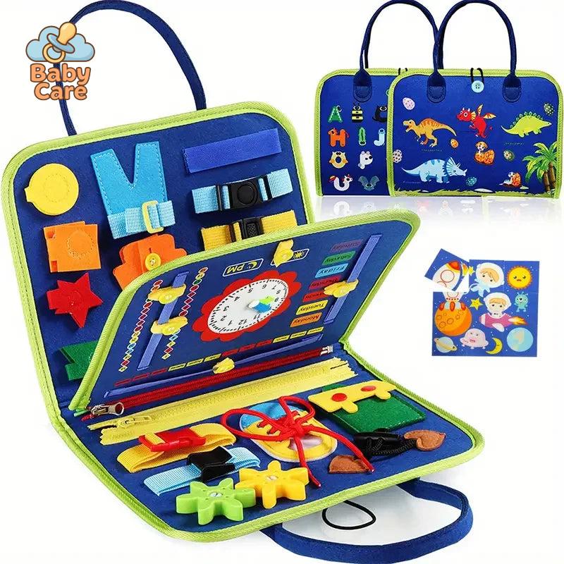 Planche d’activité jouet éducatif Montessori - utilisation en situation