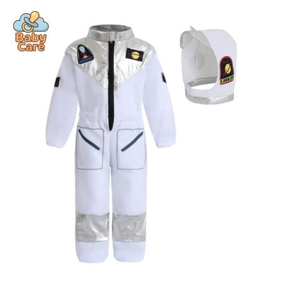 Costume d'Astronaute Enfant avec Casque Brillant - vue de profil