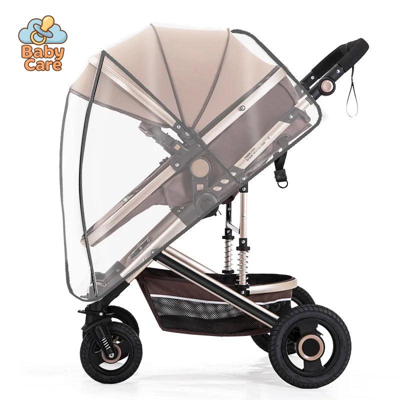 Protection de pluie – Housse de poussette imperméable pour bébé - zoom sur la matière