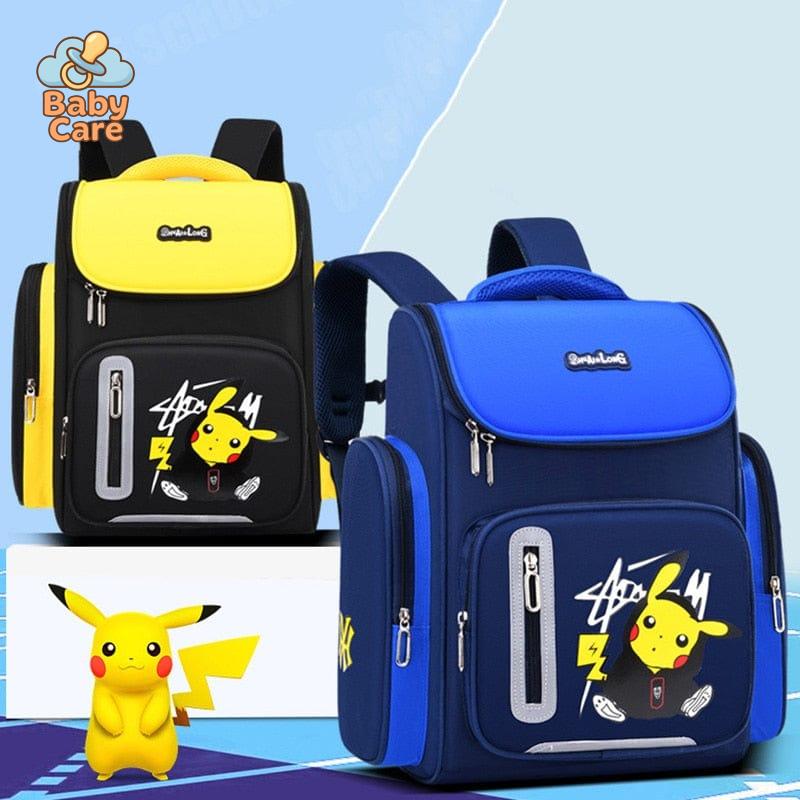 Cartable Pikachu - vue de profil