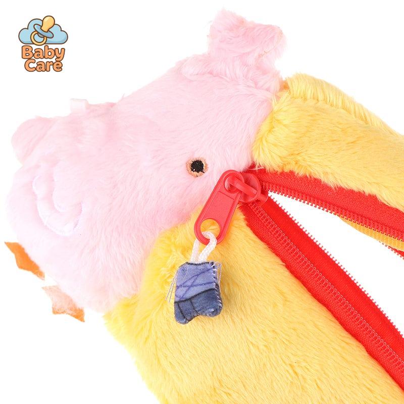 Trousse kawaii pelican en peluche - photo 8