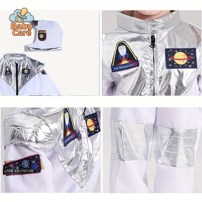 Costume d'Astronaute Enfant avec Casque Brillant - photo lifestyle