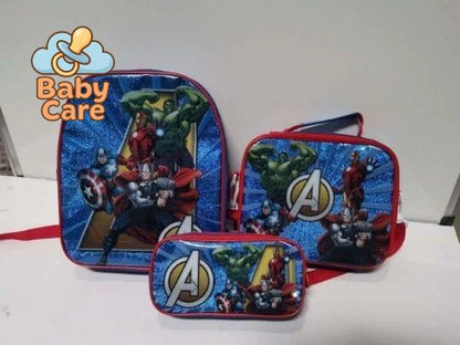 Cartable dessin animé ensemble 3 pièces - photo 28