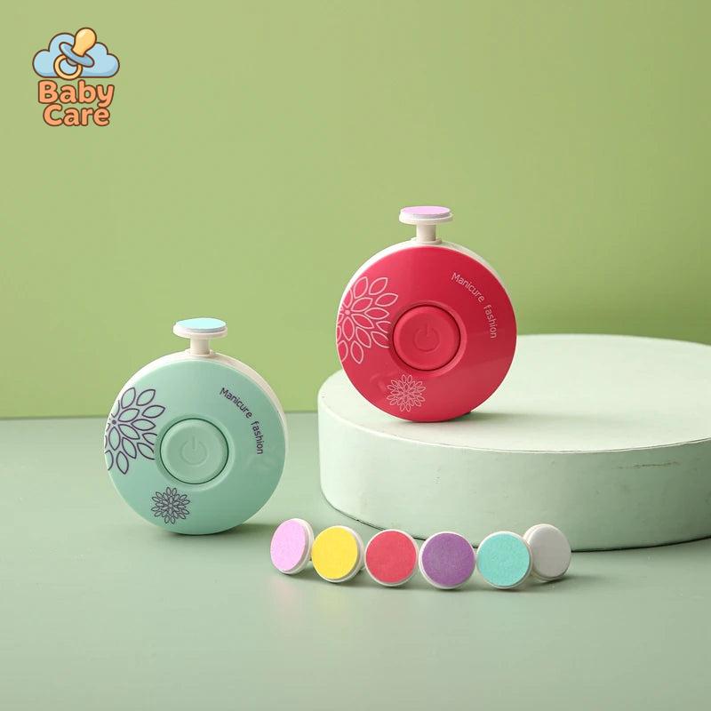 Coupe ongle électrique bébé – lime à ongles électrique - utilisation en situation