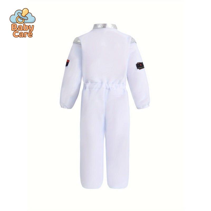 Costume d'Astronaute Enfant avec Casque Brillant - zoom sur la matière