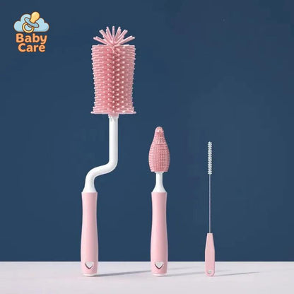 Ensemble de brosse à biberon et tétine – Goupillon à biberon - packaging du produit