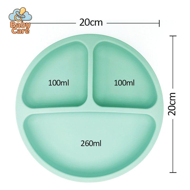 Assiette silicone à ventouse - packaging du produit