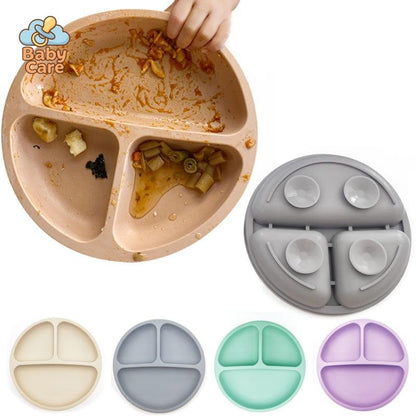 Assiette silicone à ventouse - détail du produit