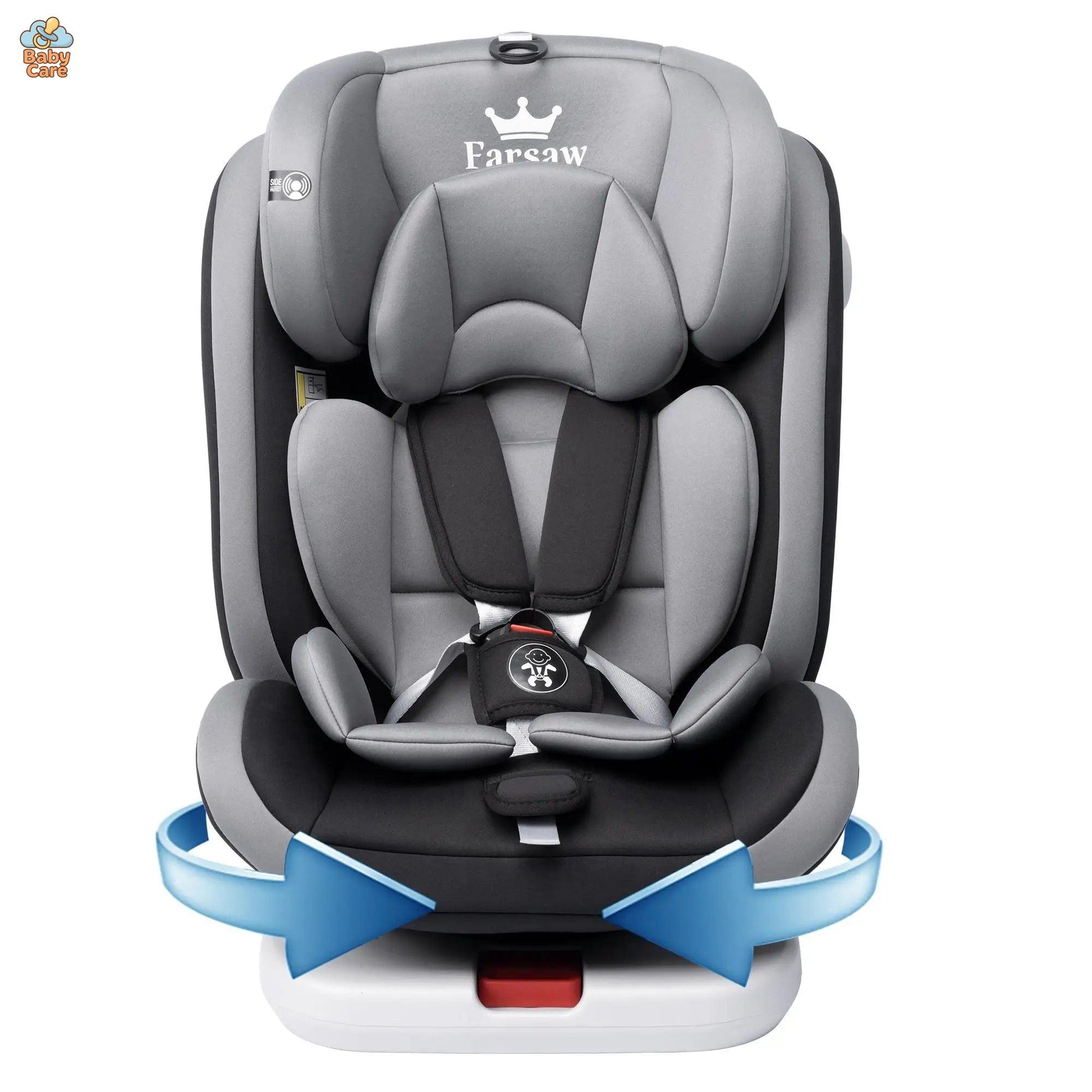 Siège auto Isofix Pivotant - vue de profil