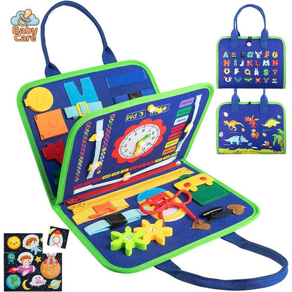 Planche d’activité jouet éducatif Montessori - packaging du produit